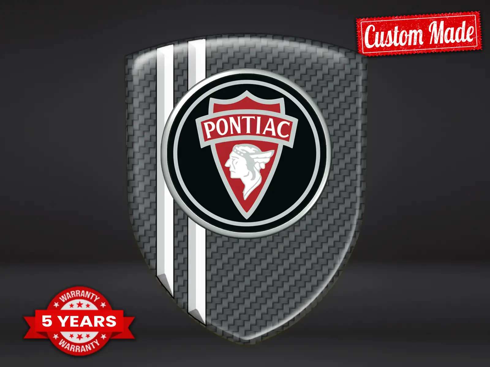 Pontiac Auto Decal Stickers Durable Universal High Quality